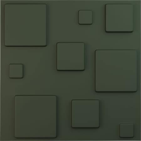Ekena Millwork 19 5/8in. W x 19 5/8in. H Devon EnduraWall Decorative 3D Wall Panel, Total 32.04 Sq. Ft., 12PK WP20X20DEGHC-CASE-12